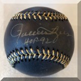 C61. Rollie Fingers autographed baseball.
